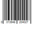 Barcode Image for UPC code 0013948204027