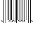 Barcode Image for UPC code 001400000829