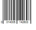 Barcode Image for UPC code 0014005142603