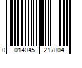 Barcode Image for UPC code 0014045217804