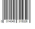 Barcode Image for UPC code 0014045315326