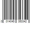 Barcode Image for UPC code 0014045353342