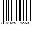 Barcode Image for UPC code 0014045495325