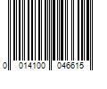 Barcode Image for UPC code 0014100046615