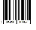 Barcode Image for UPC code 0014100050445