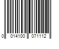 Barcode Image for UPC code 0014100071112