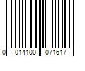 Barcode Image for UPC code 0014100071617