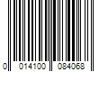 Barcode Image for UPC code 0014100084068