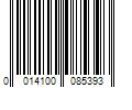 Barcode Image for UPC code 0014100085393