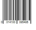 Barcode Image for UPC code 0014100085485