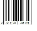 Barcode Image for UPC code 0014100086116