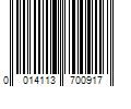 Barcode Image for UPC code 0014113700917