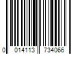 Barcode Image for UPC code 0014113734066