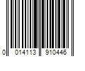 Barcode Image for UPC code 0014113910446. Product Name: The Wonderful Company Wonderful Pistachios  Salt & Pepper Flavor  48 Ounce