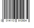 Barcode Image for UPC code 0014113910934