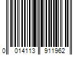 Barcode Image for UPC code 0014113911962