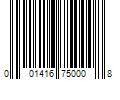 Barcode Image for UPC code 001416750008