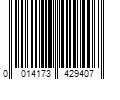 Barcode Image for UPC code 0014173429407