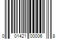 Barcode Image for UPC code 001421000068