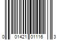 Barcode Image for UPC code 001421011163