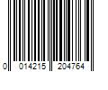 Barcode Image for UPC code 0014215204764