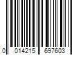 Barcode Image for UPC code 0014215697603. Product Name: Century Brave Men's Gel Gloves, L/XL, Black