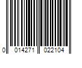 Barcode Image for UPC code 0014271022104