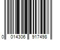 Barcode Image for UPC code 0014306917498