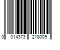 Barcode Image for UPC code 0014373218009