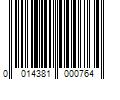 Barcode Image for UPC code 0014381000764