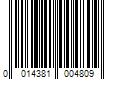 Barcode Image for UPC code 0014381004809