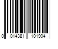 Barcode Image for UPC code 0014381101904