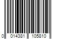 Barcode Image for UPC code 0014381105810