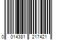 Barcode Image for UPC code 0014381217421