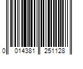 Barcode Image for UPC code 0014381251128