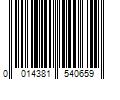 Barcode Image for UPC code 0014381540659