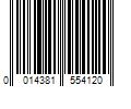 Barcode Image for UPC code 0014381554120