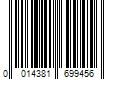 Barcode Image for UPC code 0014381699456