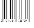 Barcode Image for UPC code 0014381728729