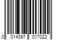 Barcode Image for UPC code 0014397017022