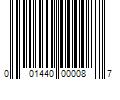 Barcode Image for UPC code 001440000087