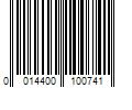 Barcode Image for UPC code 0014400100741