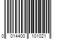 Barcode Image for UPC code 0014400101021