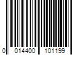 Barcode Image for UPC code 0014400101199