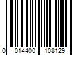 Barcode Image for UPC code 0014400108129