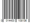 Barcode Image for UPC code 0014400108136