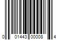 Barcode Image for UPC code 001443000084