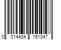 Barcode Image for UPC code 0014434151047