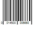 Barcode Image for UPC code 0014500006660