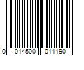 Barcode Image for UPC code 0014500011190